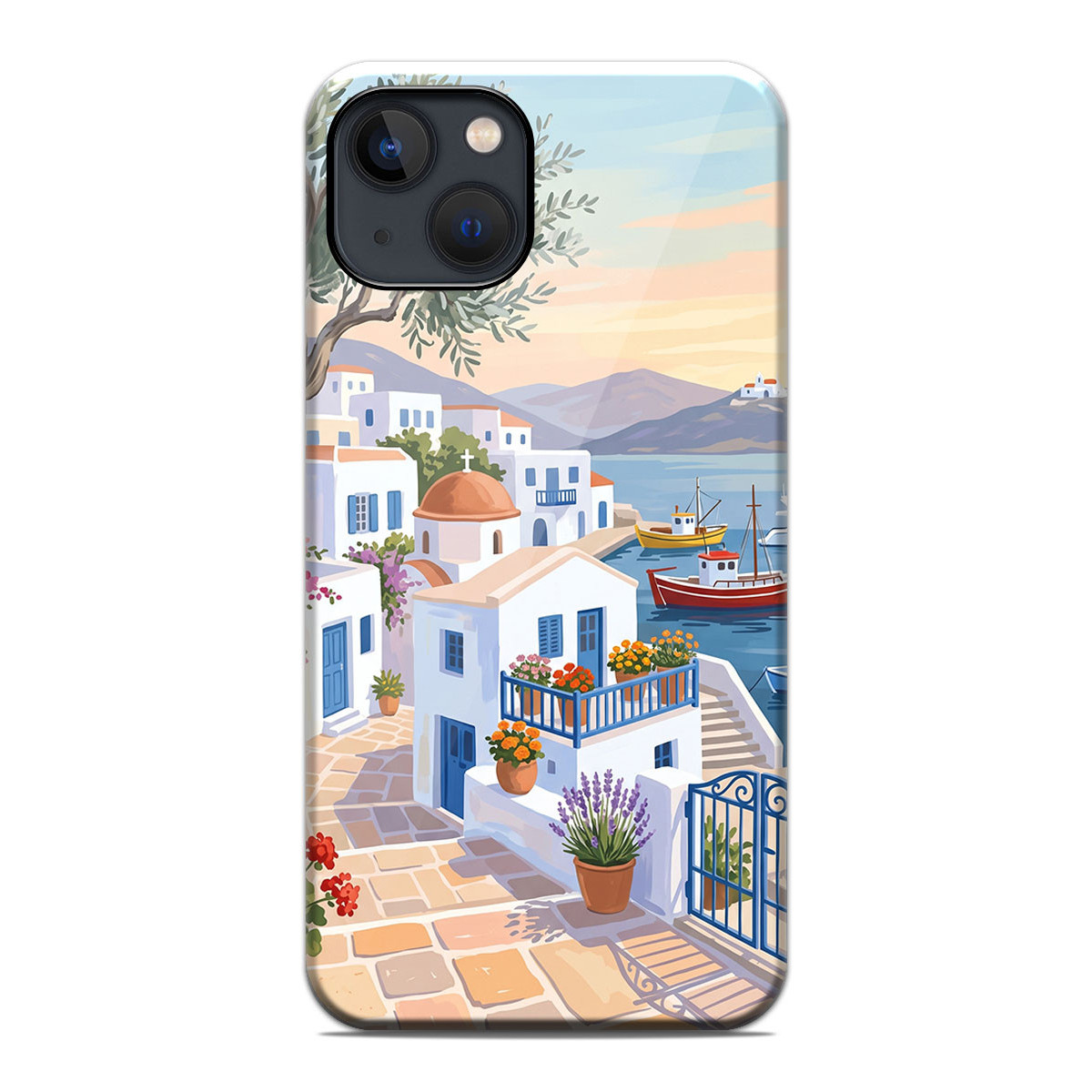 Funda Tough Magnética para Iphone 13 (6.1) Doble Capa diseño Costa 03 Dibujos