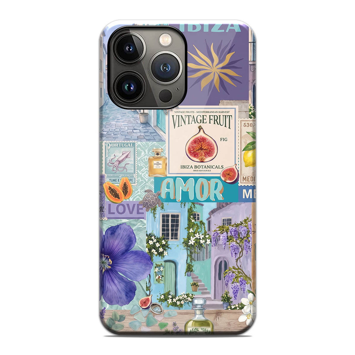 Funda Tough Magnética para Iphone 13 Pro (6.1) Doble Capa diseño Collage 02 Dibujos