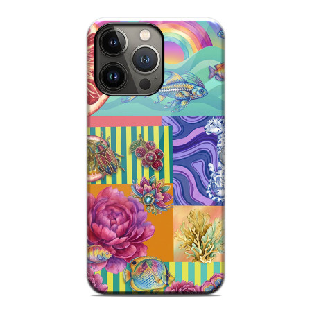Funda Tough Magnética para Iphone 13 Pro (6.1) Doble Capa diseño Collage 03 Dibujos