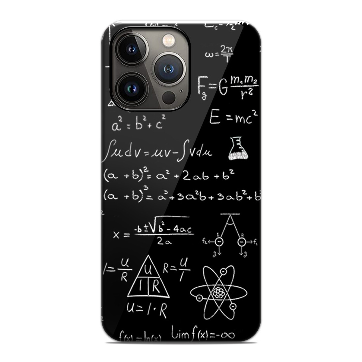 Funda Tough Magnética para Iphone 13 Pro (6.1) Doble Capa diseño Formulas Dibujos