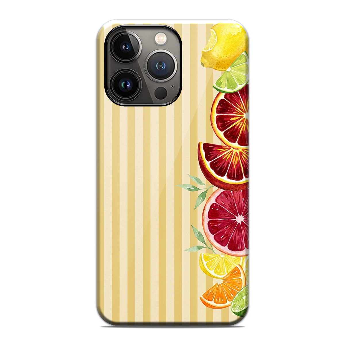 Funda Tough Magnética para Iphone 13 Pro (6.1) Doble Capa diseño Limones 02 Dibujos