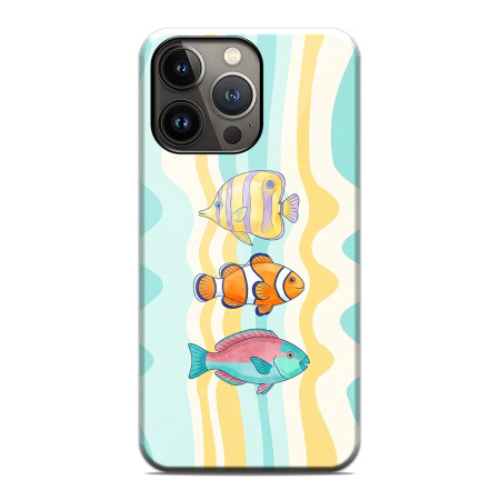 Funda Tough Magnética para Iphone 13 Pro (6.1) Doble Capa diseño Peces 01 Dibujos
