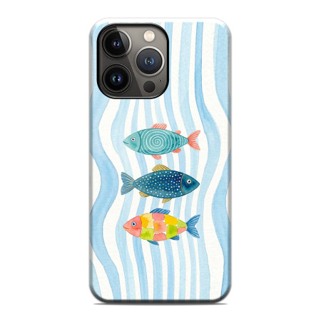 Funda Tough Magnética para Iphone 13 Pro (6.1) Doble Capa diseño Peces 02 Dibujos