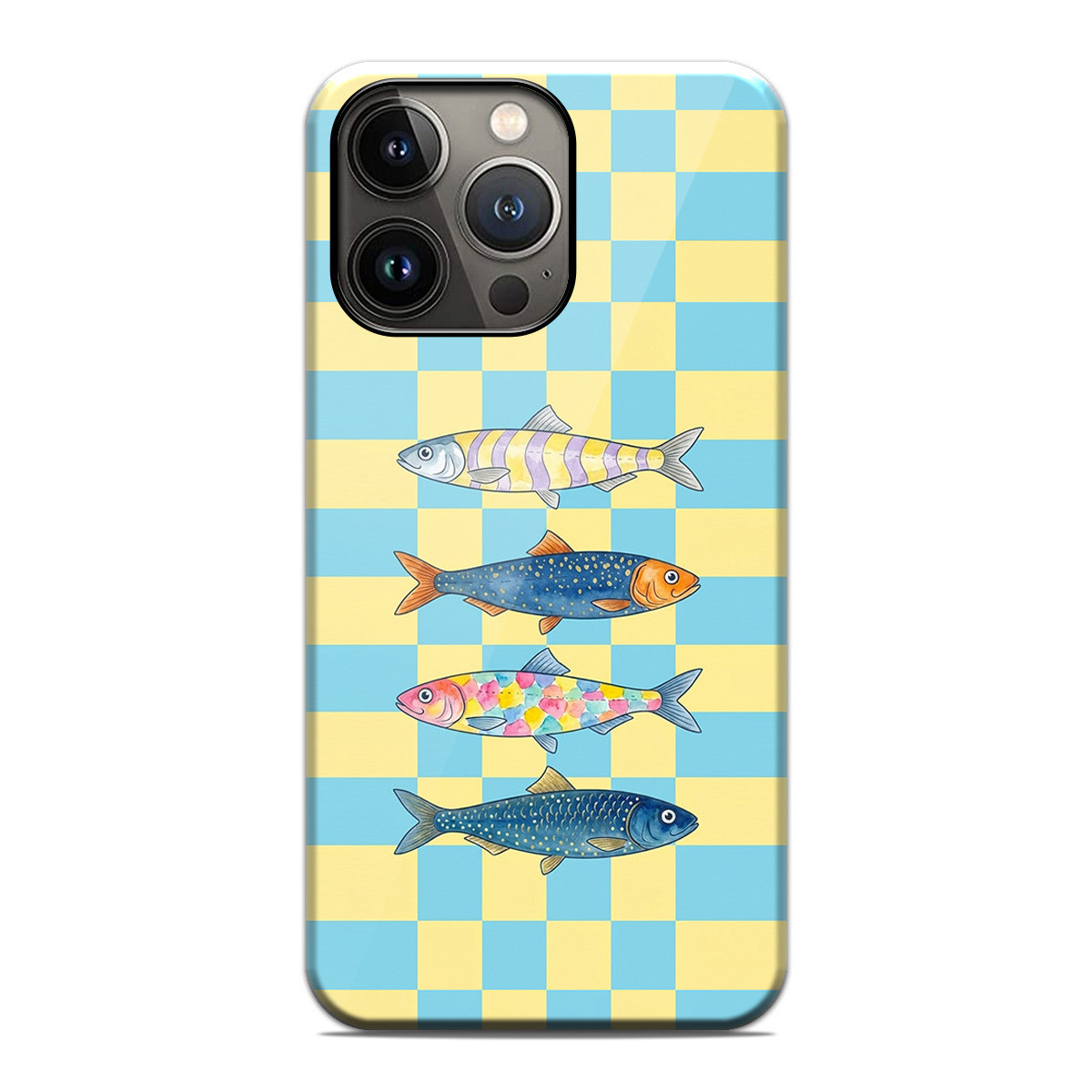 Funda Tough Magnética para Iphone 13 Pro (6.1) Doble Capa diseño Peces 03 Dibujos