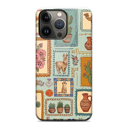 Funda Tough Magnética para Iphone 13 Pro (6.1) Doble Capa diseño Sellos 03 Dibujos