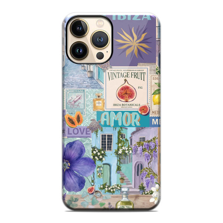 Funda Tough Magnética para Iphone 13 Pro Max (6.7) Doble Capa diseño Collage 02 Dibujos