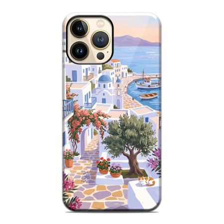 Funda Tough Magnética para Iphone 13 Pro Max (6.7) Doble Capa diseño Costa 01 Dibujos