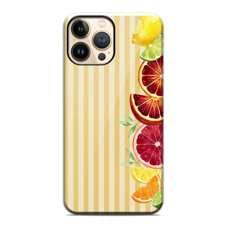 Funda Tough Magnética para Iphone 13 Pro Max (6.7) Doble Capa diseño Limones 02 Dibujos