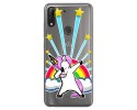 Funda Gel Transparente para Wiko View2 Plus diseño Unicornio Dibujos