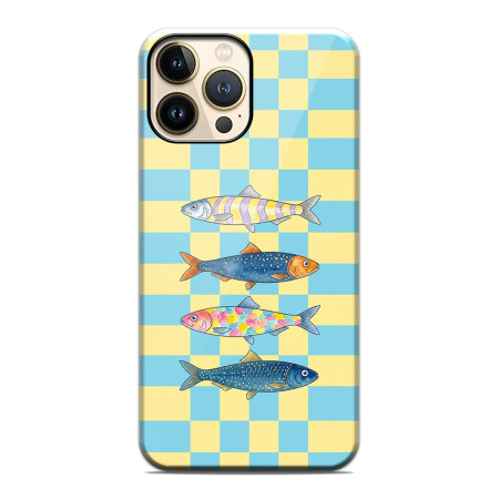 Funda Tough Magnética para Iphone 13 Pro Max (6.7) Doble Capa diseño Peces 03 Dibujos