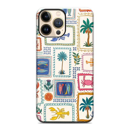 Funda Tough Magnética para Iphone 13 Pro Max (6.7) Doble Capa diseño Sellos 01 Dibujos