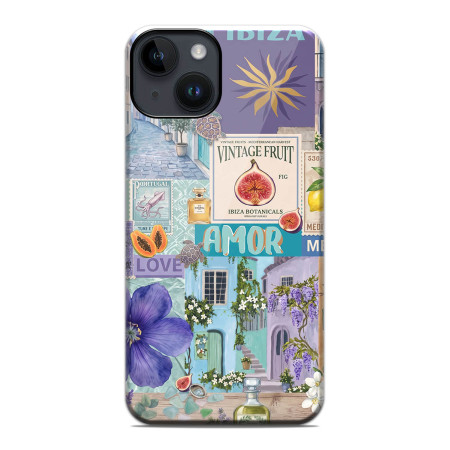 Funda Tough Magnética para Iphone 14 (6.1) Doble Capa diseño Collage 02 Dibujos