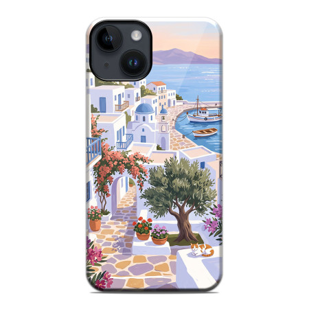Funda Tough Magnética para Iphone 14 (6.1) Doble Capa diseño Costa 01 Dibujos