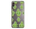 Funda Gel Transparente para Wiko View2 Go diseño Cactus Dibujos