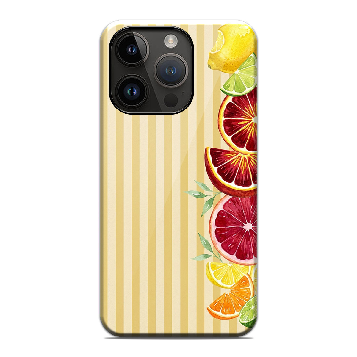 Funda Tough Magnética para Iphone 14 Pro (6.1) Doble Capa diseño Limones 02 Dibujos