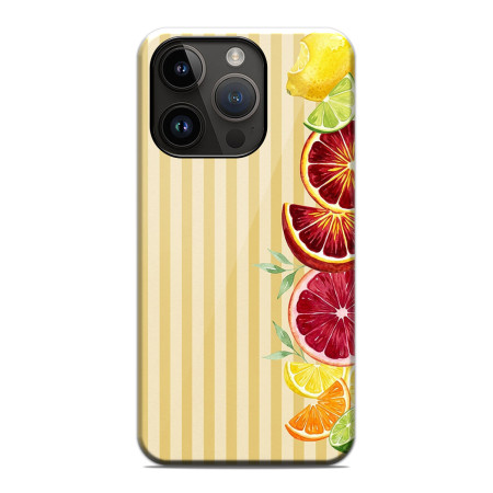 Funda Tough Magnética para Iphone 14 Pro (6.1) Doble Capa diseño Limones 02 Dibujos