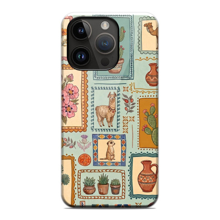 Funda Tough Magnética para Iphone 14 Pro (6.1) Doble Capa diseño Sellos 03 Dibujos