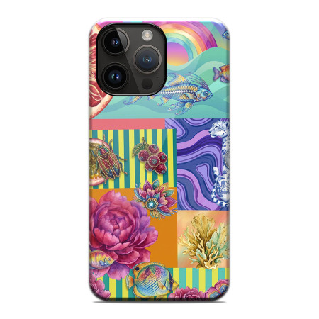 Funda Tough Magnética para Iphone 14 Pro Max (6.7) Doble Capa diseño Collage 03 Dibujos