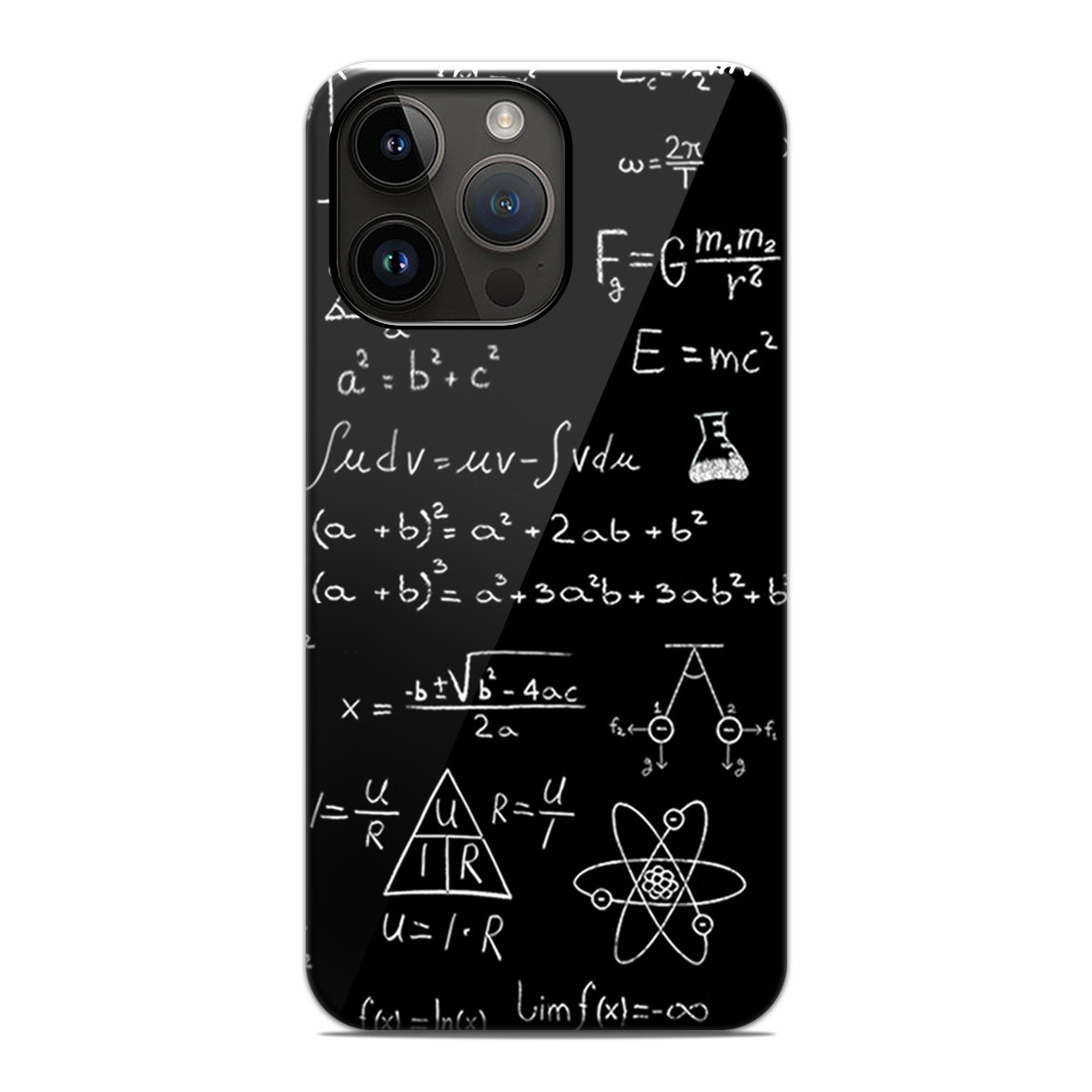 Funda Tough Magnética para Iphone 14 Pro Max (6.7) Doble Capa diseño Formulas Dibujos