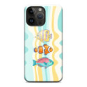 Funda Tough Magnética para Iphone 14 Pro Max (6.7) Doble Capa diseño Peces 01 Dibujos