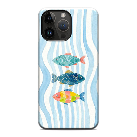 Funda Tough Magnética para Iphone 14 Pro Max (6.7) Doble Capa diseño Peces 02 Dibujos