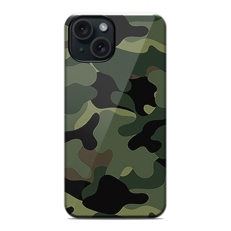 Funda Tough Magnética para Iphone 15 (6.1) Doble Capa diseño Camuflaje Dibujos
