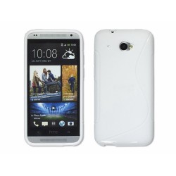 Funda Gel Tpu HTC Desire 601 S Line Color Blanca