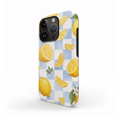 Funda Tough Magnética para Iphone 15 (6.1) Doble Capa diseño Limones 03 Dibujos