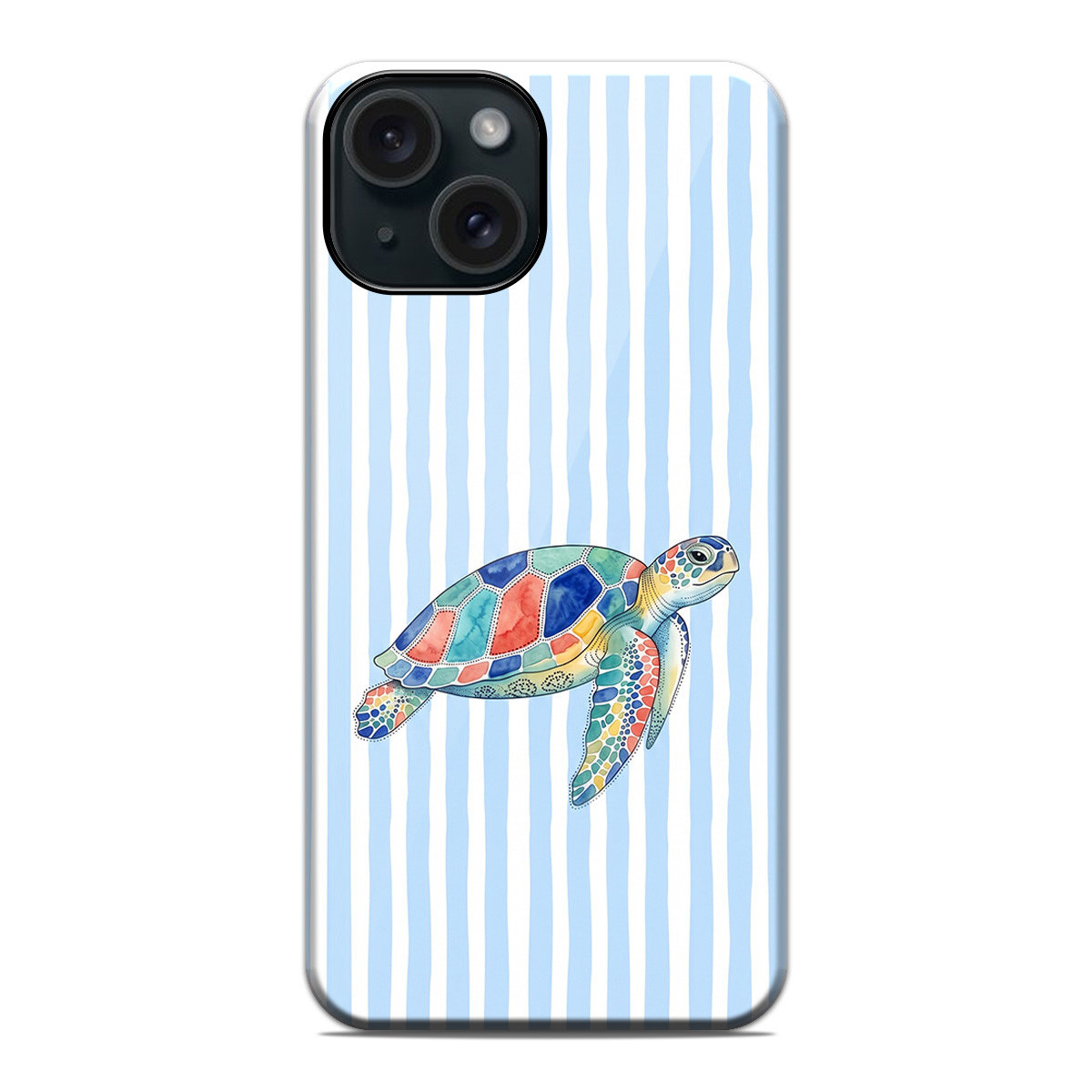 Funda Tough Magnética para Iphone 15 (6.1) Doble Capa diseño Lineas 01 Dibujos
