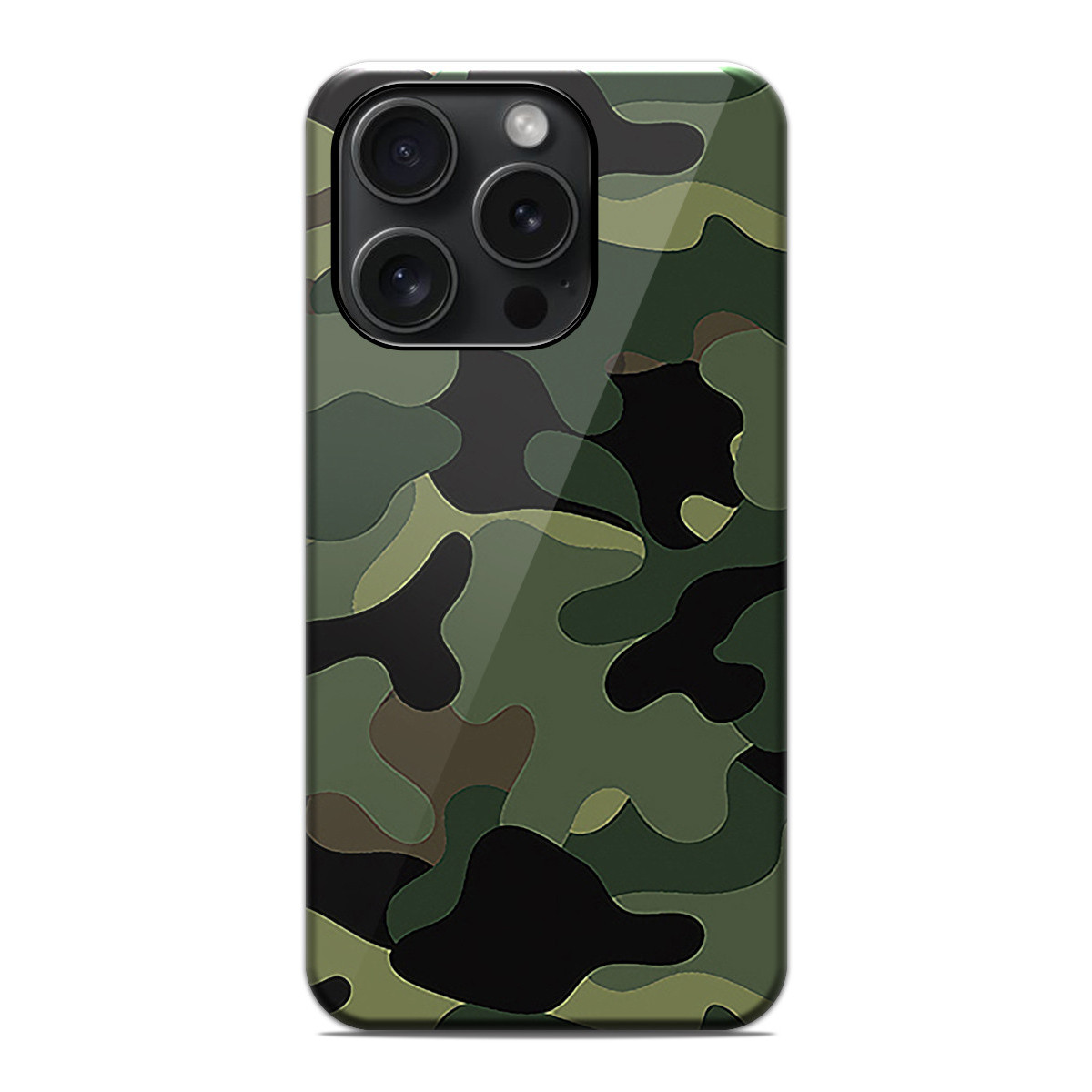 Funda Tough Magnética para Iphone 15 Pro (6.1) Doble Capa diseño Camuflaje Dibujos