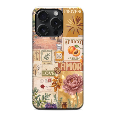 Funda Tough Magnética para Iphone 15 Pro (6.1) Doble Capa diseño Collage 01 Dibujos