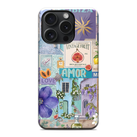 Funda Tough Magnética para Iphone 15 Pro (6.1) Doble Capa diseño Collage 02 Dibujos