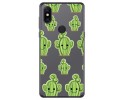 Funda Gel Transparente para Xiaomi Mi Mix 3 diseño Cactus Dibujos