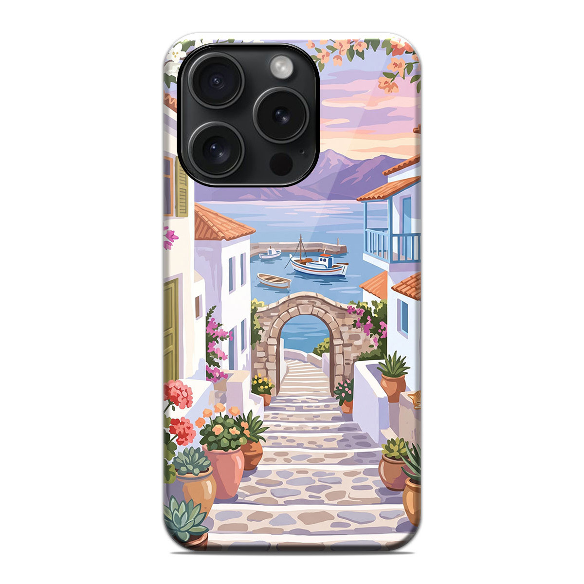Funda Tough Magnética para Iphone 15 Pro (6.1) Doble Capa diseño Costa 02 Dibujos