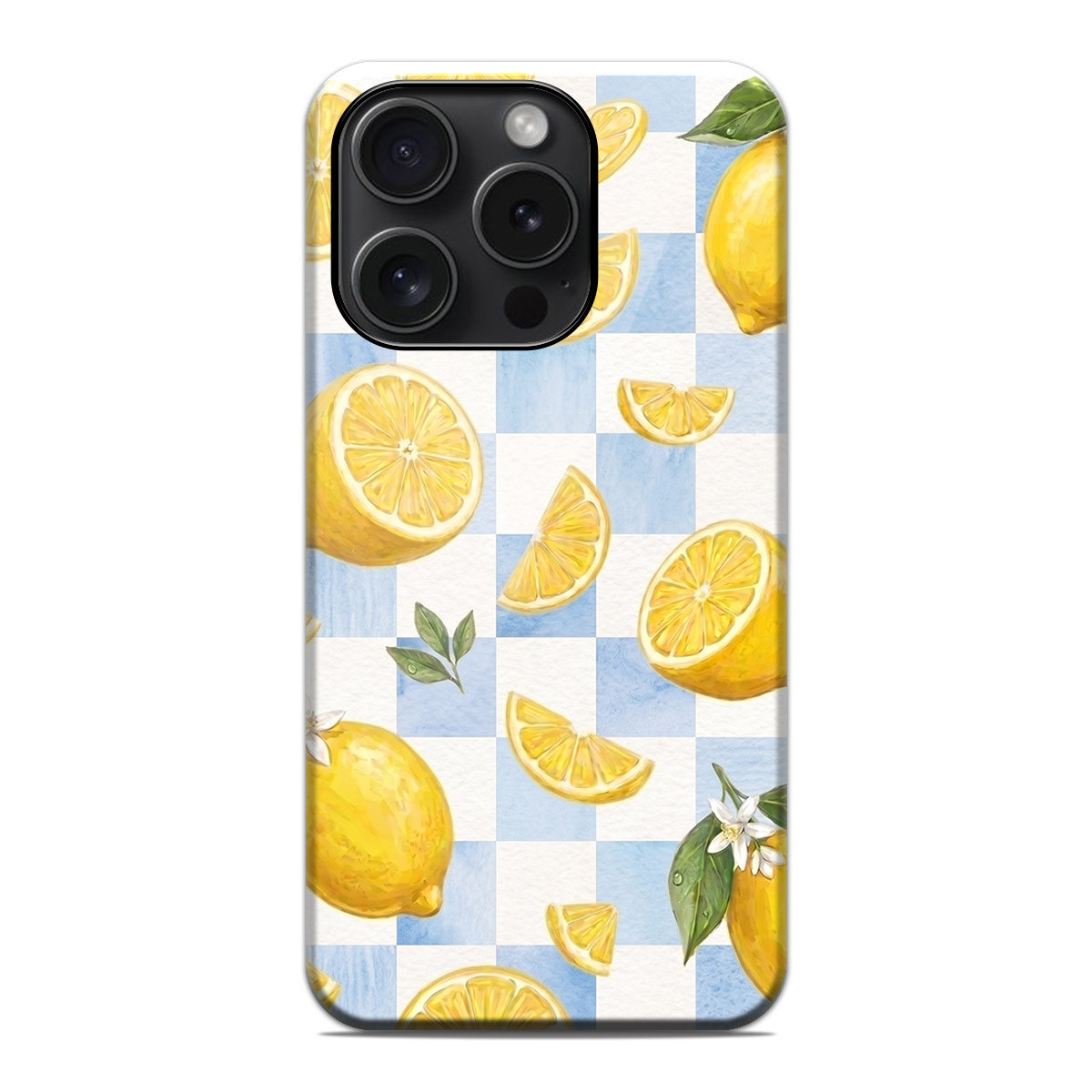 Funda Tough Magnética para Iphone 15 Pro (6.1) Doble Capa diseño Limones 03 Dibujos