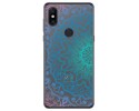Funda Gel Transparente para Xiaomi Mi Mix 3 diseño Mandala Dibujos