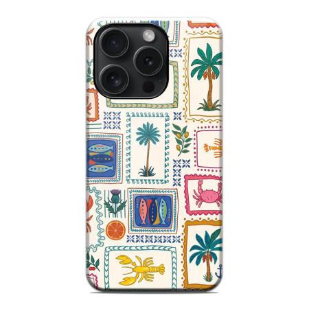 Funda Tough Magnética para Iphone 15 Pro (6.1) Doble Capa diseño Sellos 01 Dibujos