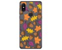 Funda Gel Transparente para Xiaomi Mi Mix 3 diseño Otoño Dibujos
