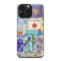 Funda Tough Magnética para Iphone 15 Pro Max (6.7) Doble Capa diseño Collage 02 Dibujos