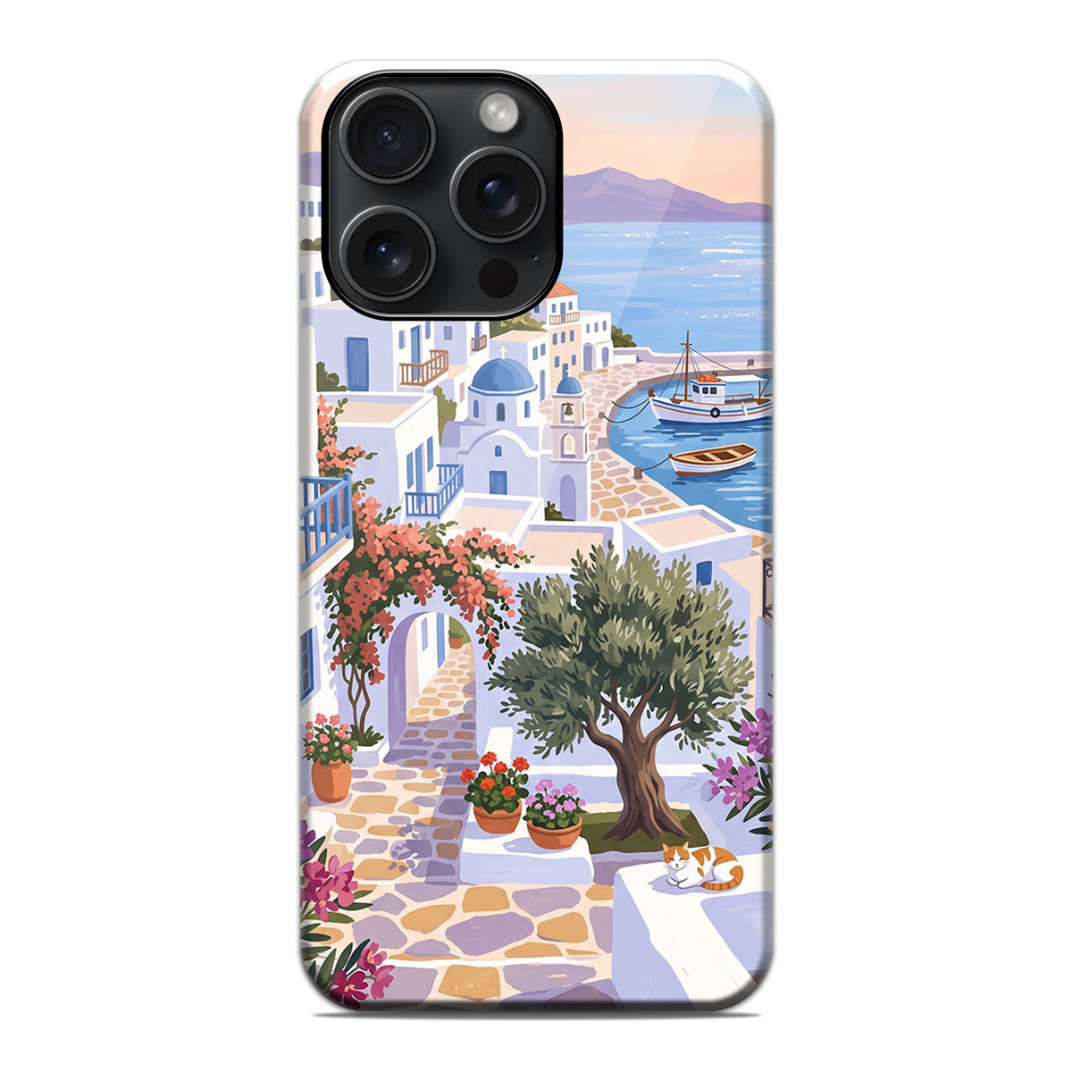 Funda Tough Magnética para Iphone 15 Pro Max (6.7) Doble Capa diseño Costa 01 Dibujos