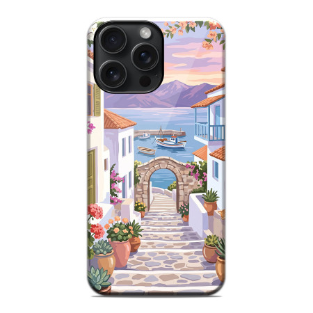 Funda Tough Magnética para Iphone 15 Pro Max (6.7) Doble Capa diseño Costa 02 Dibujos