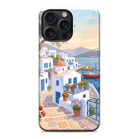 Funda Tough Magnética para Iphone 15 Pro Max (6.7) Doble Capa diseño Costa 03 Dibujos