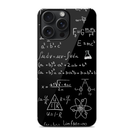 Funda Tough Magnética para Iphone 15 Pro Max (6.7) Doble Capa diseño Formulas Dibujos