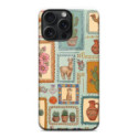Funda Tough Magnética para Iphone 15 Pro Max (6.7) Doble Capa diseño Sellos 03 Dibujos