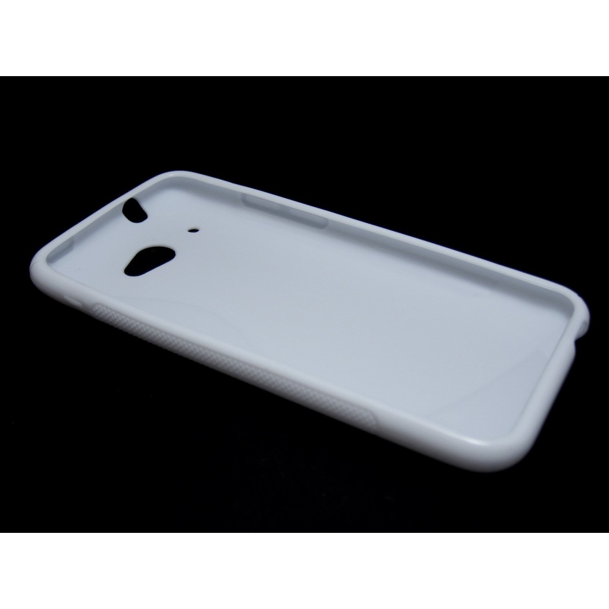 Funda Gel Tpu HTC Desire 601 S Line Color Blanca