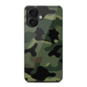 Funda Tough Magnética para Iphone 16 (6.1) Doble Capa diseño Camuflaje Dibujos