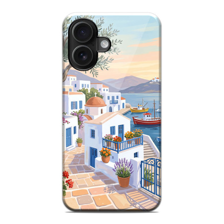 Funda Tough Magnética para Iphone 16 (6.1) Doble Capa diseño Costa 03 Dibujos