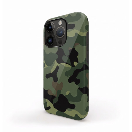 Funda Tough Magnética para iPhone 17e (6.1) Doble Capa diseño Camuflaje Dibujos