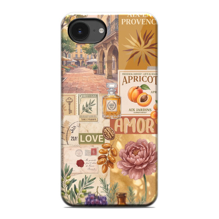 Funda Tough Magnética para iPhone 17e (6.1) Doble Capa diseño Collage 01 Dibujos