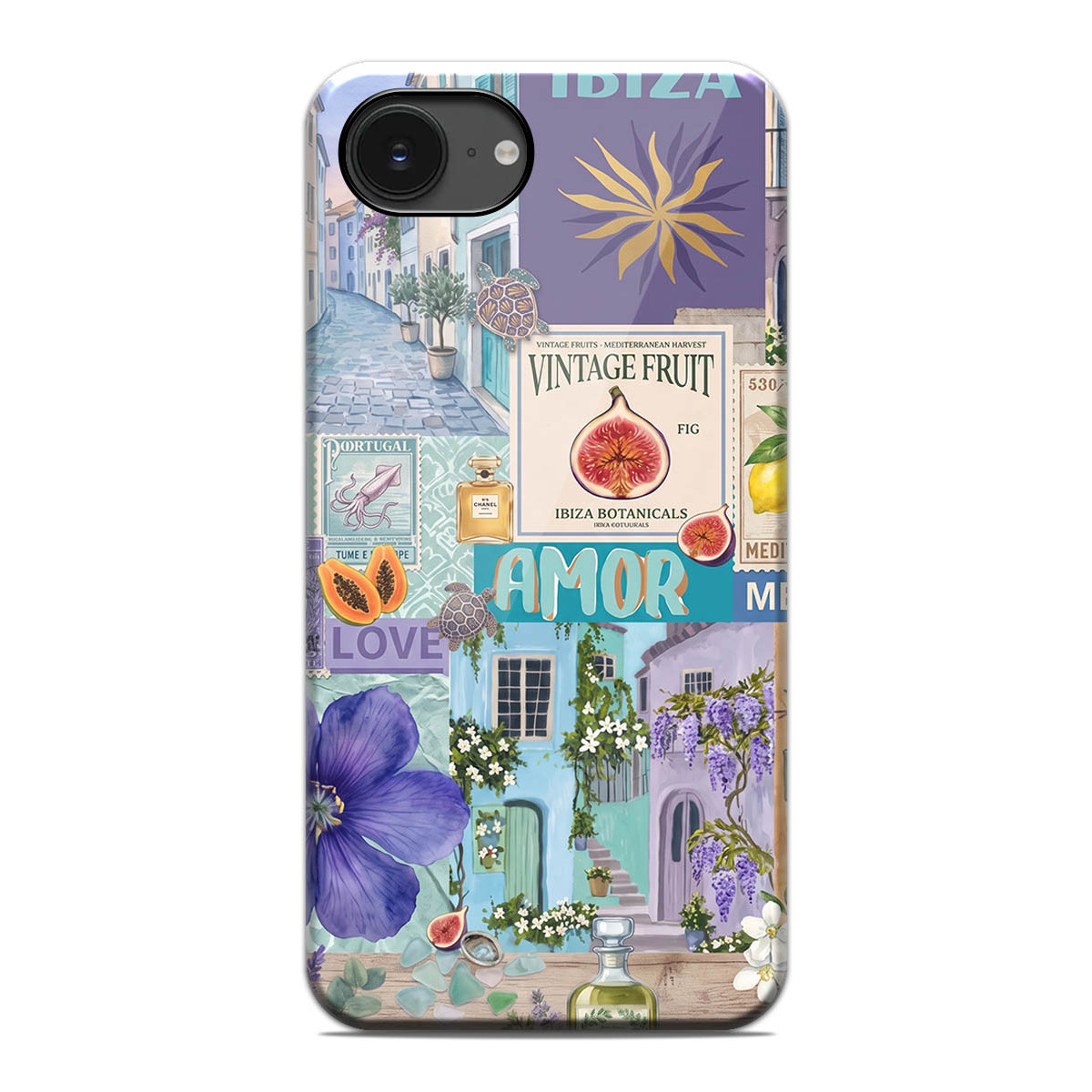 Funda Tough Magnética para iPhone 17e (6.1) Doble Capa diseño Collage 02 Dibujos